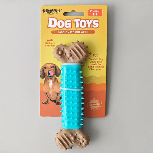 Dog Chew Toy Durable Bite-resistant Toy Bone-shaped Universal Pet Interactive Product Suitable for Large Medium and Small Dogs