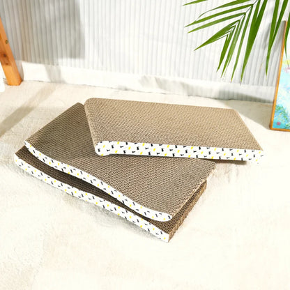 Cat Scratchers Cardboard Cat Scratching Board Durable Grind Claws Corrugated Paper Pets Sofa for Indoor Cats Kittens