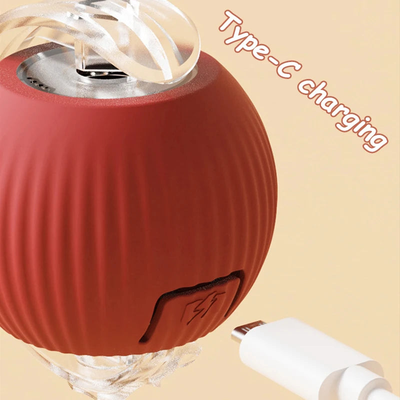 Cat Interactive Ball Toy Automatic Rolling Tail / Training Imitate Mouse