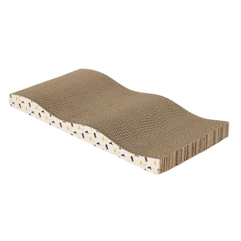 Cat Scratchers Cardboard Cat Scratching Board Durable Grind Claws Corrugated Paper Pets Sofa for Indoor Cats Kittens
