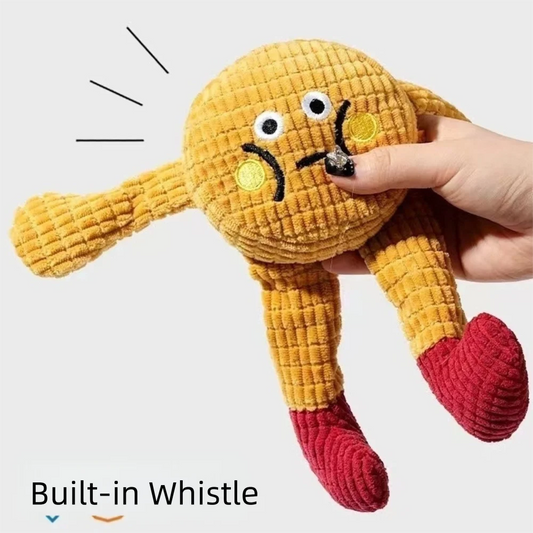 Durable Cute Squeaky Toy Interactive Self Play Funny Training Teething Puppy Chew Toy Pets Supplies
