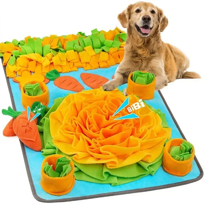 Large Snuffle Mat for Dogs Pet Interactive Training and Stress Relief Sniff  Feeding Mat Slow Feeder Dog Treat Mat Dog Toys