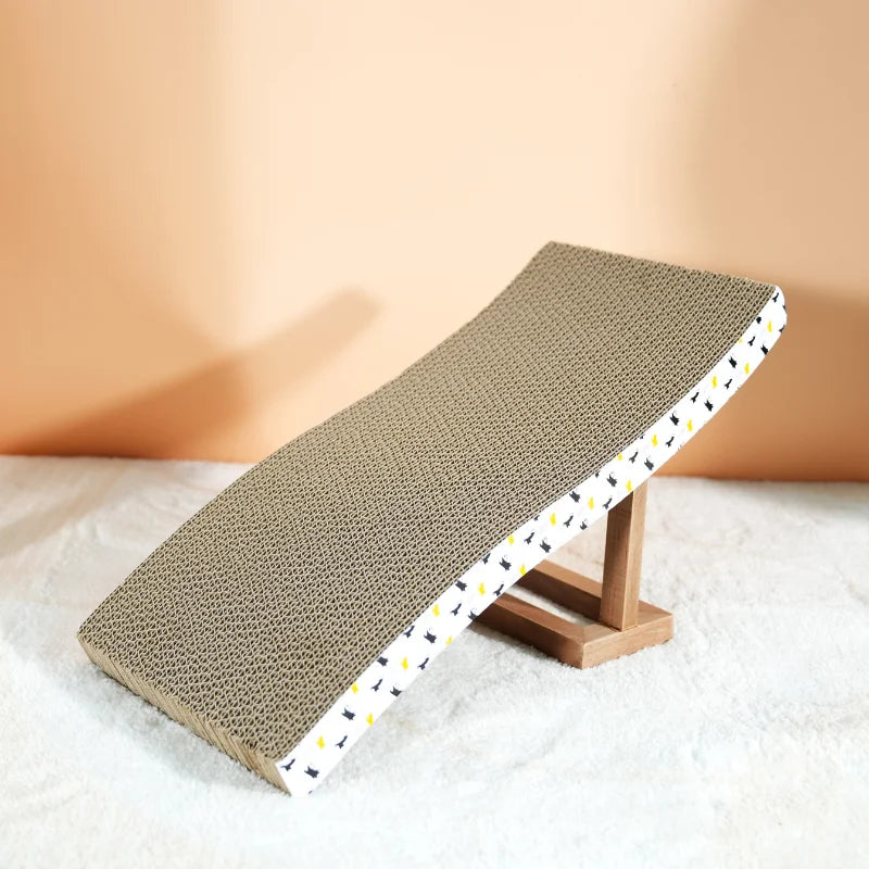 Cat Scratchers Cardboard Cat Scratching Board Durable Grind Claws Corrugated Paper Pets Sofa for Indoor Cats Kittens